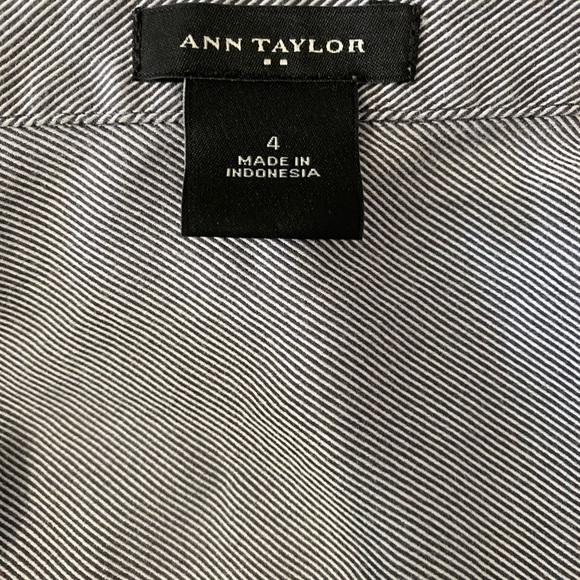 Ann Taylor Button up Cotton Blouse - Picture 5 of 5